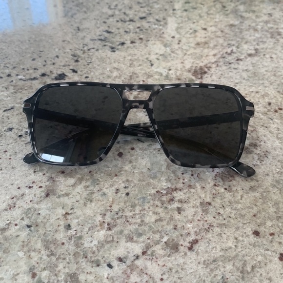 NEW PRADA Black frame, grey lense w/ case - Picture 2 of 4